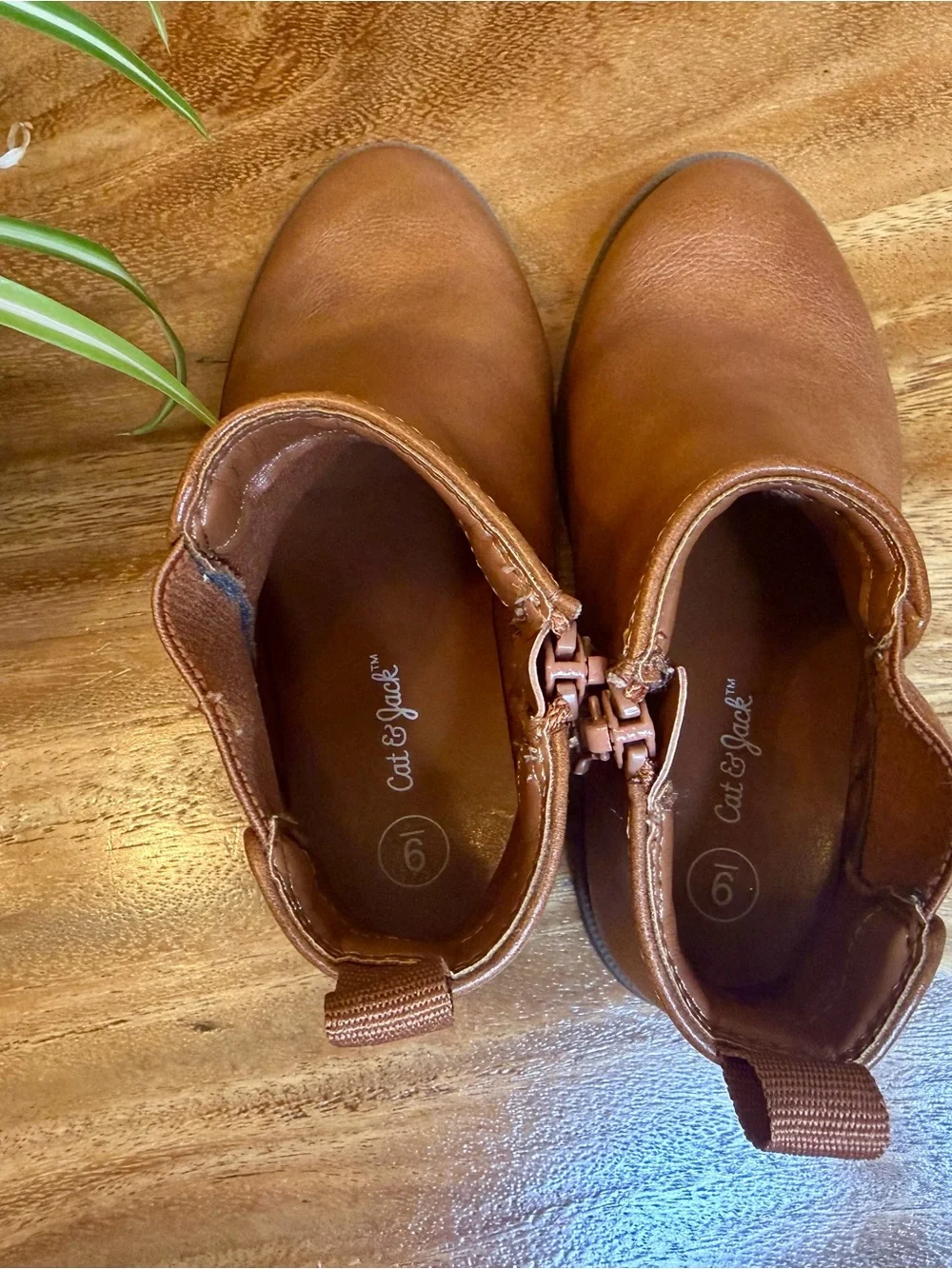 Cat & Jack | Brown Chelsea Ankle Boots - Toddler Size 9